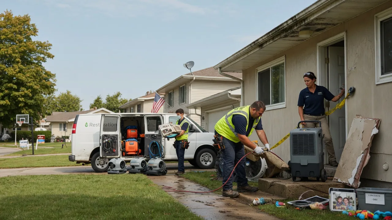 Water Damage Restoration in Coldwater, OH near me